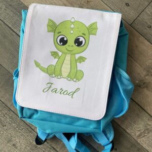 Kit rentrée scolaire dino vert