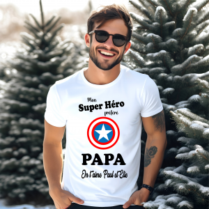 Tee-shirt personnalisé papa