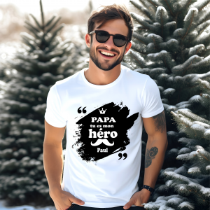 Tee-shirt personnalisé papa
