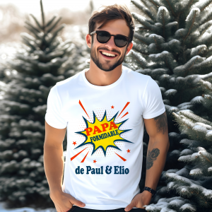 Tee-shirt personnalisé papa