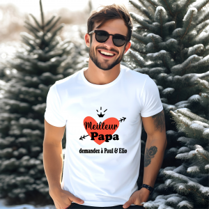 Tee-shirt personnalisé papa
