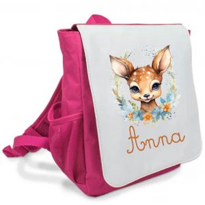 Sac a dos enfant personnalisé Biche