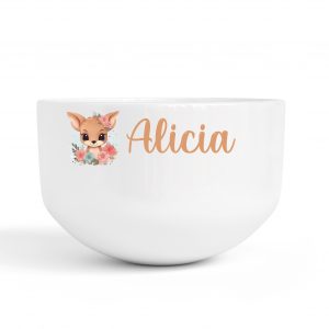 Bol en céramique Personnalisé Biche