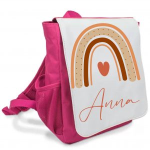 Sac a dos enfant personnalisé Arc en ciel