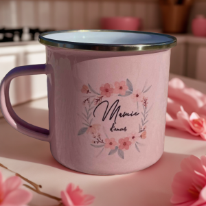 Tasse émaillée personnalisable