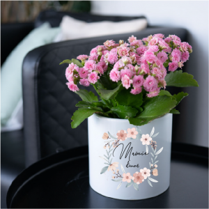 Gros pot de fleur Mamie