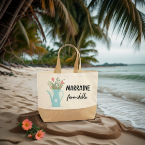 Cabas personnalisé Marraine