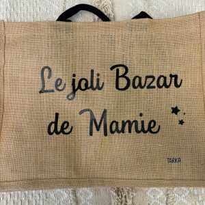 Sac en jute Mamie