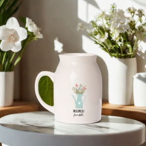 Pot à lait nounou personnalisé