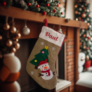 Chaussette de Noël personnalisée