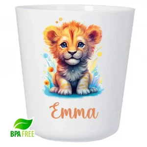 Gobelet enfant personnalisé/Verre enfant incassable/Gobelet maternelle/Gobelet prénom enfant/ Verre plastique personnalisé Noel cadeau