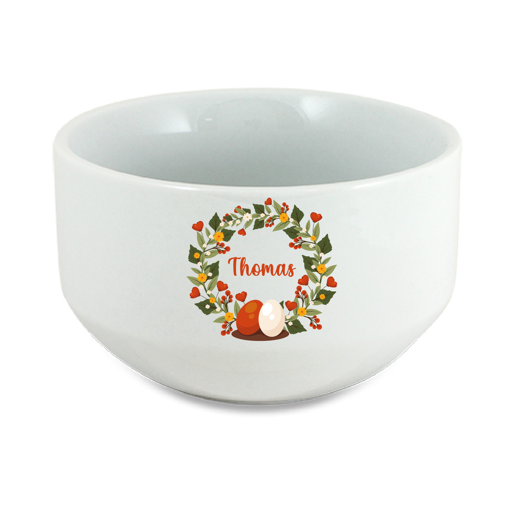 Bol personnalisé enfant Pâques avec prénom – Bol céréales enfant – Bol œufs de Pâques – Bol enfant personnalisé – Cadeau de Pâques enfant