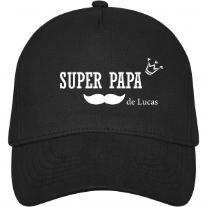 Casquette Papa d’Amour Personnalisée Prénom – Cadeau Fête des Pères – Casquette Homme avec Prénom Enfant – Idée Cadeau Papa